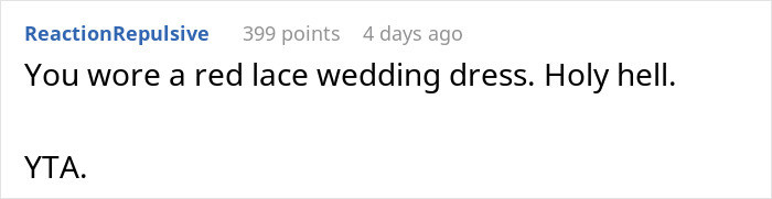 Woman Gets Called Out For Attempting To Outshine The Bride At Her Ex&rsquo;s Wedding, Takes It Online To Complain But Finds No Support