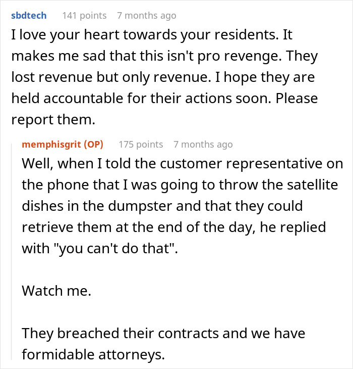 Maintenance Guy Can't Stand 200+ Elderly Residents Being Exploited By A Shameless TV Company, Makes Them Regret It Maintenance Guy Can't Stand 200+ Elderly Residents Being Exploited By A Shameless TV Company, Makes Them Regret It
