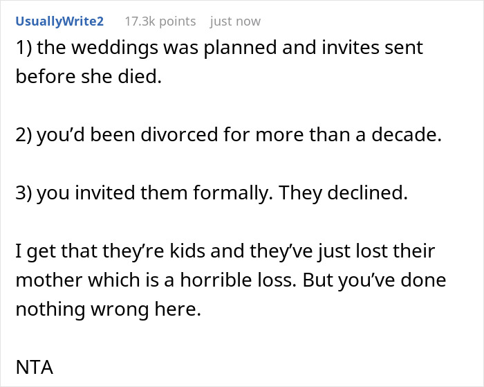 &ldquo;[Am I The Jerk] For Not Asking My Kids To Come To My Wedding After They RSVP&rsquo;d No?&rdquo;
