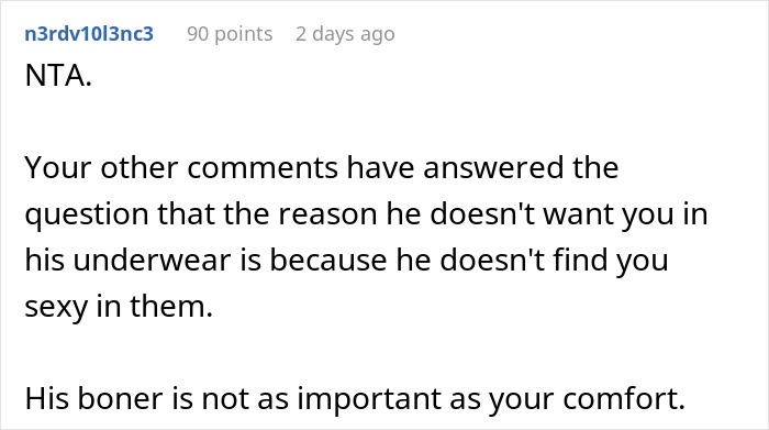 Husband Flips Out At Pregnant Wife For Borrowing His Underwear, Wife Left Confused About What's The Real Reason