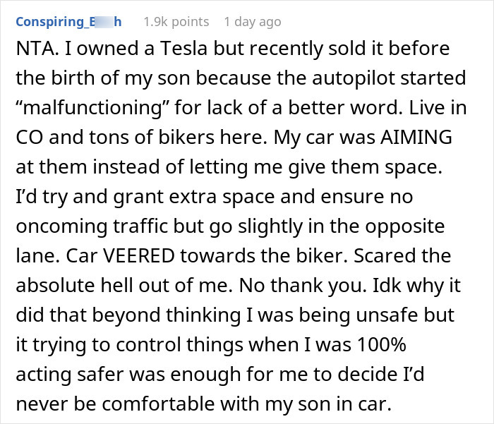 Family Annoyed Son&rsquo;s Girlfriend Yelled To Be Let Out Of Car After The Dad Ignored Her Request To Switch Off &ldquo;Full Self-Driving&rdquo;
