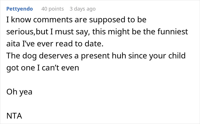 Woman Is Offended Her Dog Wasn't Welcome At Brother's Christmas, Bans His Child From Her New Year's, Goes Livid When The Brother Doesn't Come Woman Is Offended Her Dog Wasn't Welcome At Brother's Christmas, Bans His Child From Her New Year's, Goes Livid When The Brother Doesn't Come