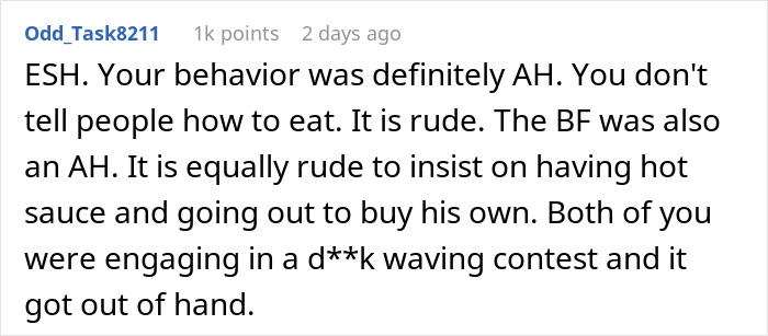 Guy Doesn't Allow Sister's BF To Ruin His Italian Dish With Asian Hot Sauce, Drama Ensues