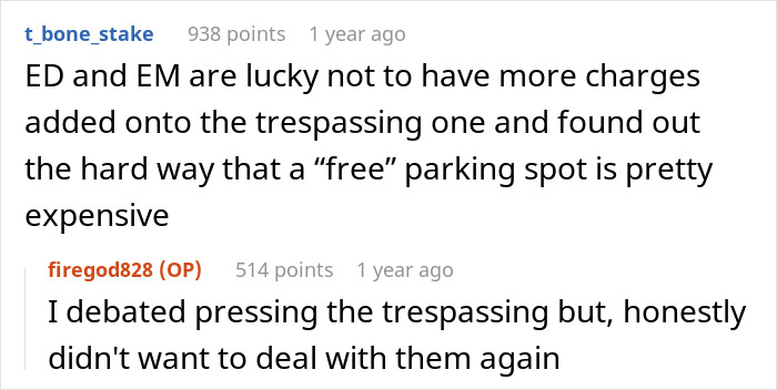Entitled Parents Throw A Scene After Parking In This Guy's Driveway, Call The Cops On Him, Get Themselves Towed And Nearly Arrested Instead