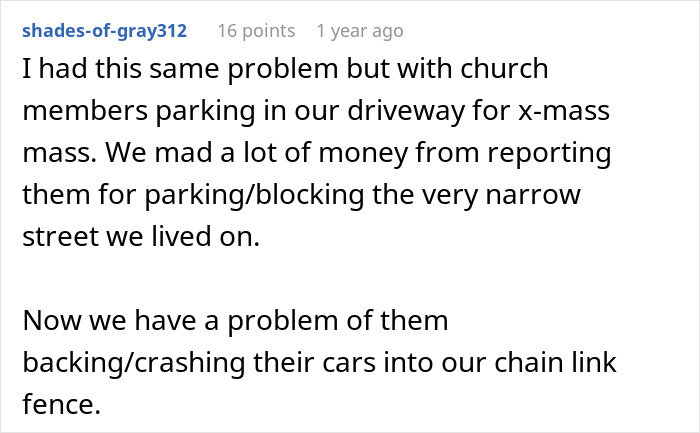 Entitled Parents Throw A Scene After Parking In This Guy's Driveway, Call The Cops On Him, Get Themselves Towed And Nearly Arrested Instead