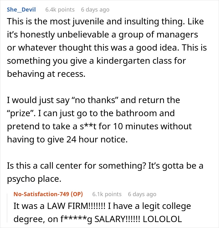 People Are Sharing The Worst 'Motivational Gifts' They've Received After One Person Said They Got A 10-Minute Break