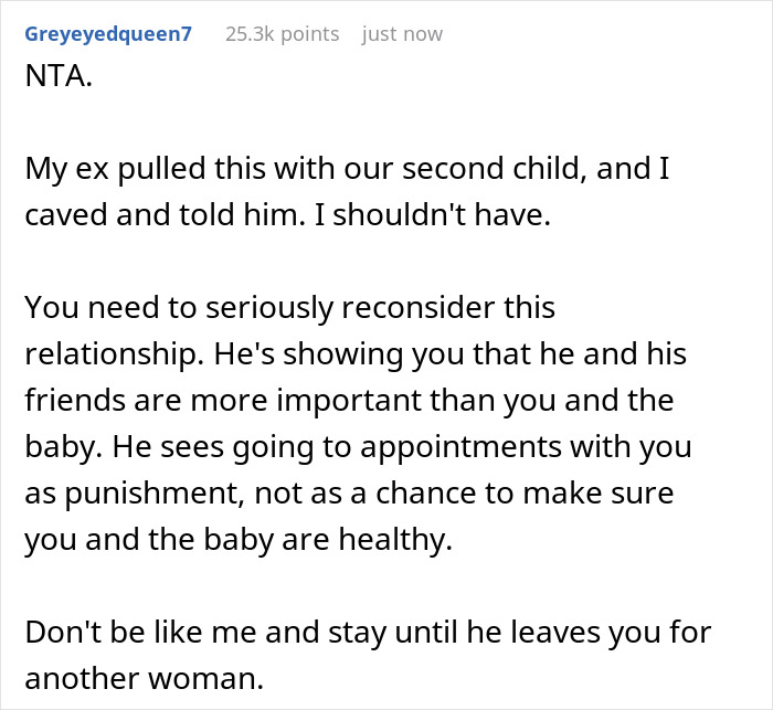 Husband Fuming After Wife Refuses To Reveal Their Baby's Sex As He Didn't Go To Doctor's Appointment With Her Husband Fuming After Wife Refuses To Reveal Their Baby's Sex As He Didn't Go To Doctor's Appointment With Her