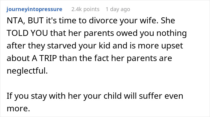 Man Cuts Honeymoon Short After Finding Out That His In-Laws Were Only Feeding His 9 Y.O. Snacks, Gets Blasted By Wife For &ldquo;Always Ruining Things&rdquo;