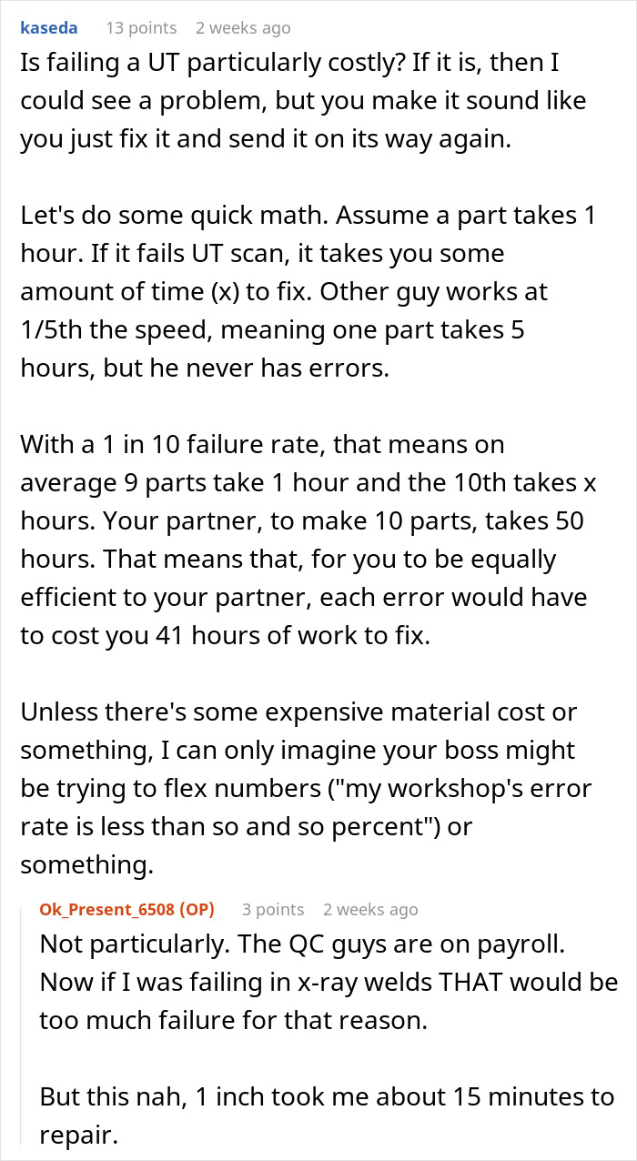 Boss Punishes Employee Because His Work Is Perfect Only 99% Of The Time, Regrets It After He Reaches 100% With Horrible Productivity Boss Punishes Employee Because His Work Is Perfect Only 99% Of The Time, Regrets It After He Reaches 100% With Horrible Productivity