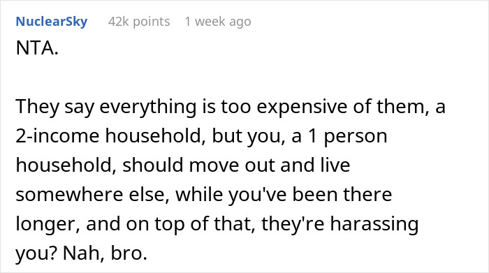 24 Y.O. Woman Refuses To Move Out Of Her Shared Apartment After Her Roommate Gets Engaged, Roommate Gets Livid 24 Y.O. Woman Refuses To Move Out Of Her Shared Apartment After Her Roommate Gets Engaged, Roommate Gets Livid