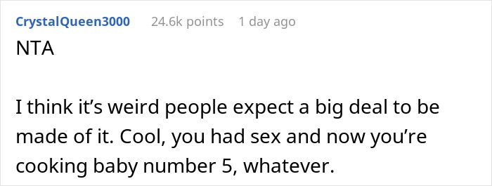 18 Y.O. Asks If She&rsquo;s Wrong For Not Acting Excited When Her Sister Announced Her Fifth Pregnancy