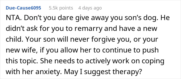 Wife Says Husband Is Prioritizing The Dog Over Her Pregnancy After He Refuses To Get Rid Of It And Break His Son's Heart