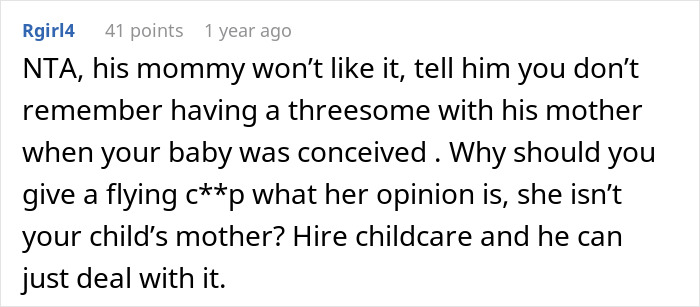 Man Refuses To Hire A Nanny Because His Mom &ldquo;Wouldn&rsquo;t Like It&rdquo;, Jeopardizes Wife&rsquo;s Career Instead