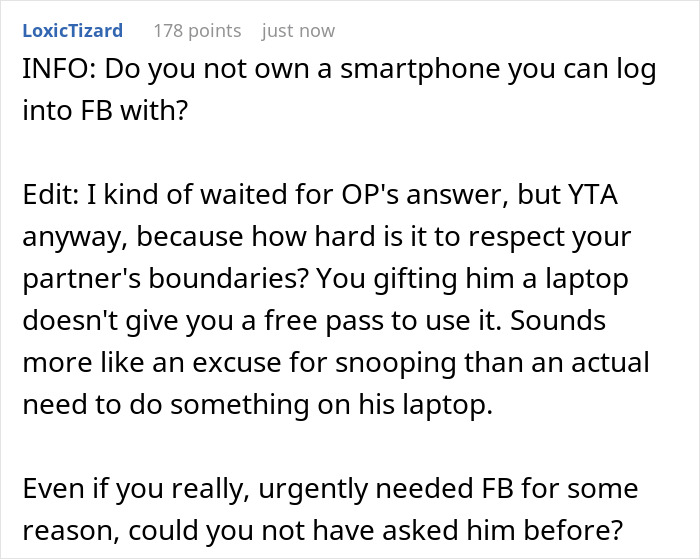 "I Thought He Overreacted": Woman Borrows Her Husband&rsquo;s Work Laptop And Doesn&rsquo;t Get Why He&rsquo;s Mad As She Bought It For Him