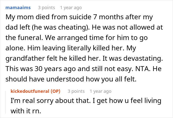 Man Cheats On His Wife With Their Friend, Gets Upset When Their Son Kicks Him Out Of Her Funeral 10 Months Later