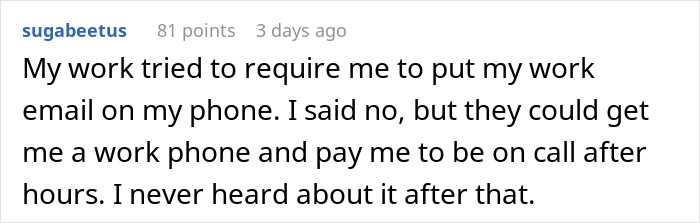 Boss Doesn't Allow Employees To Work From Home Under Any Circumstances, So They Make Sure They Can't Be Reached Out Of Office Boss Doesn't Allow Employees To Work From Home Under Any Circumstances, So They Make Sure They Can't Be Reached Out Of Office