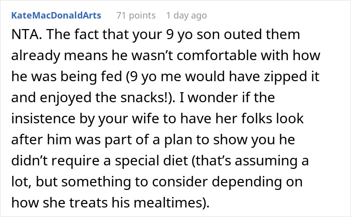 Man Cuts Honeymoon Short After Finding Out That His In-Laws Were Only Feeding His 9 Y.O. Snacks, Gets Blasted By Wife For &ldquo;Always Ruining Things&rdquo;