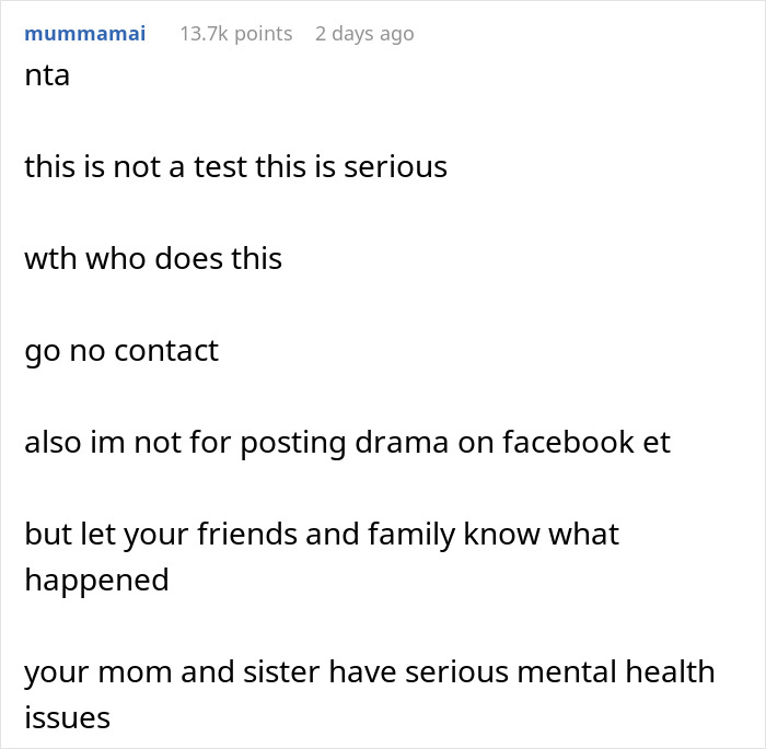 Woman Fakes Her Own Death As &ldquo;A Little Test&rdquo;, Proceeds To Ruin Her Relationship With Her Sister