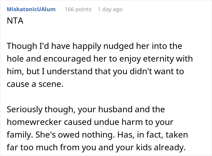 &ldquo;AITA For Not Allowing My Late Husband&rsquo;s Affair Partner To Come To His Funeral?&rdquo;