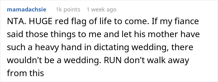 Bride-To-Be&rsquo;s 'Monster-In-Law' Won&rsquo;t Allow Her To Wear The Makeup She Wants And Her Future Husband Is On His Mother&rsquo;s Side