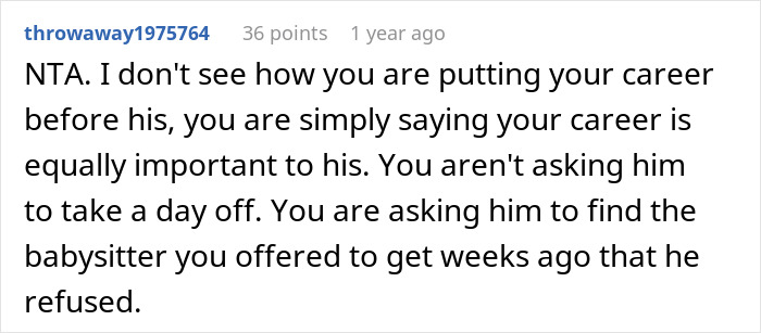 Man Refuses To Hire A Nanny Because His Mom &ldquo;Wouldn&rsquo;t Like It&rdquo;, Jeopardizes Wife&rsquo;s Career Instead