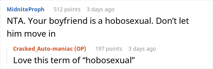 Woman Asks If She's Wrong For Not Allowing Her Unemployed And Homeless Boyfriend To Move In With Her