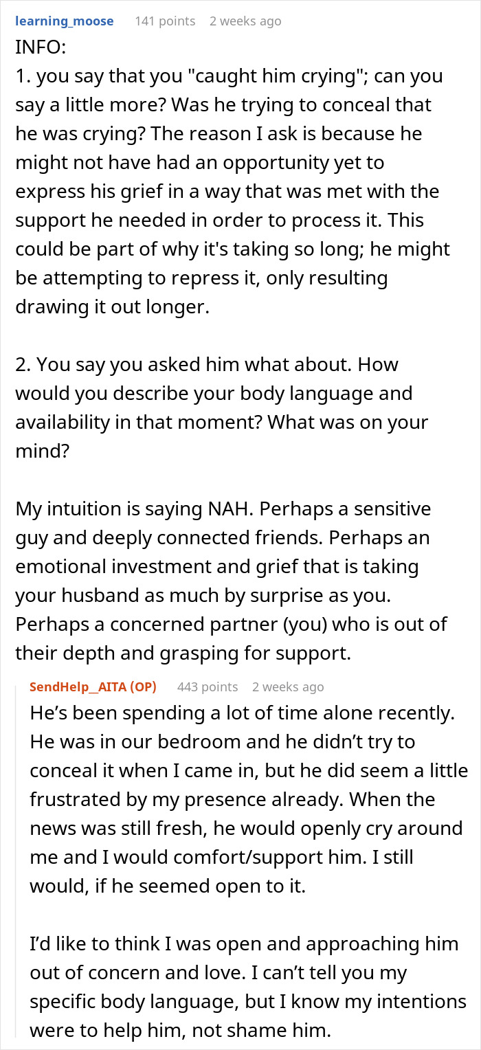 &ldquo;[Am I The Jerk] For Saying That My Husband&rsquo;s Reaction To A Miscarriage Is Excessive?&rdquo;