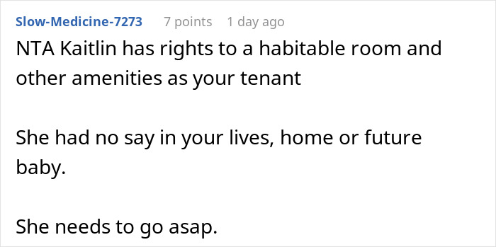 &ldquo;Am I A Jerk For Kicking Out A Very Vocal Childfree Flatmate After My Wife Got Pregnant?&rdquo;