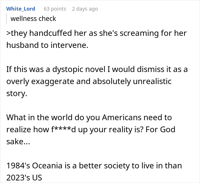 Woman Shares How Her Friend Got Arrested And Taken To A Mental Hospital After Her Work Called The Police When She Decided To Quit