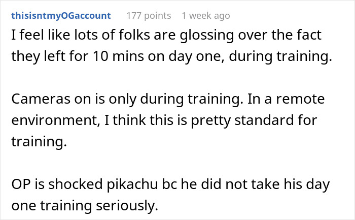 &ldquo;What Did You Think Would Happen?&rdquo;: Call Center Dismisses A New Hire After They Stepped Away From The Camera For 10 Minutes