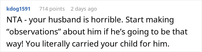 New Mom Is Sick Of Her Spouse Bodyshaming Her, Yells At Him In The Midst Of Family Christmas Gathering, Gets Called A Jerk