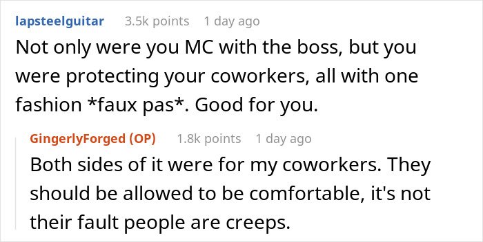 Guy Shows Up Wearing Flared Yoga Pants To Defend His Female Coworkers From New Manager Guy Shows Up Wearing Flared Yoga Pants To Defend His Female Coworkers From New Manager
