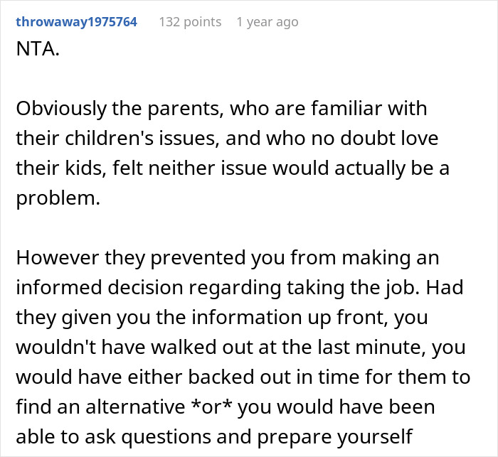 Babysitter Is Upset Discovering The Mom Didn't Say That Her Kids Were Special Needs, Walks Out Immediately
