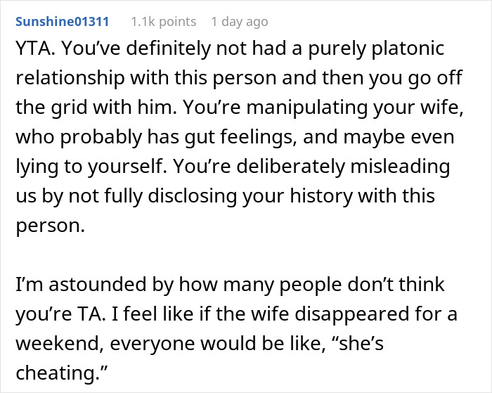 Husband Turns Off His Phone Because His Wife Keeps Calling Him During His Tech-Free Weekend, Misses An Emergency