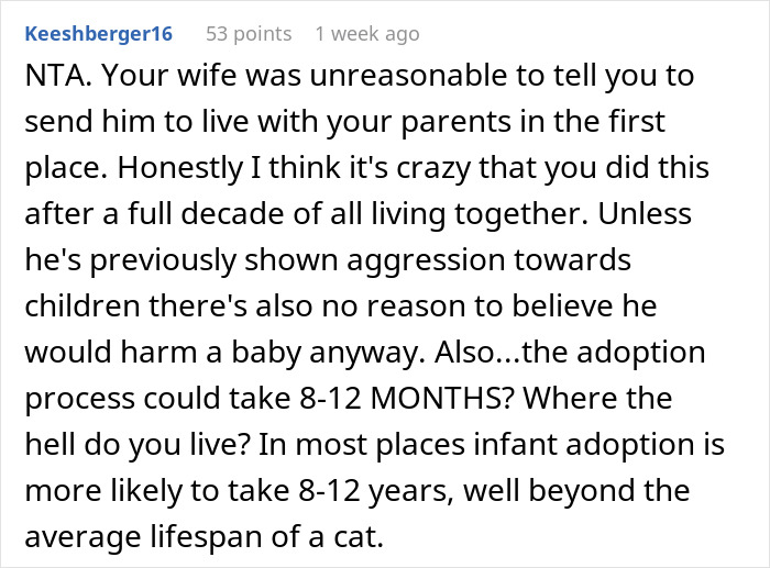 "Her Or The Cat": Man Asks For Advice After Wife Who Went Through Stillbirth Refuses To Allow His Beloved Pet Back In The House