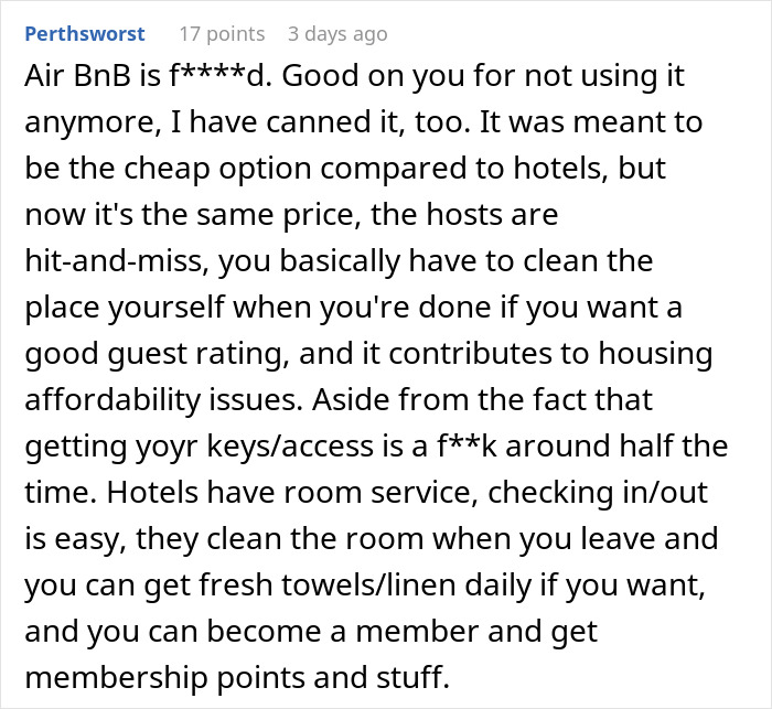 Airbnb Host Ruins Woman's Vacation So She Ruins His Illegal Business