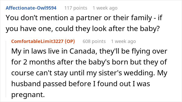 Woman Is Told She Can't Bring Her Newborn To Sister's Childfree Wedding, Decides Not To Go And Drama Ensues