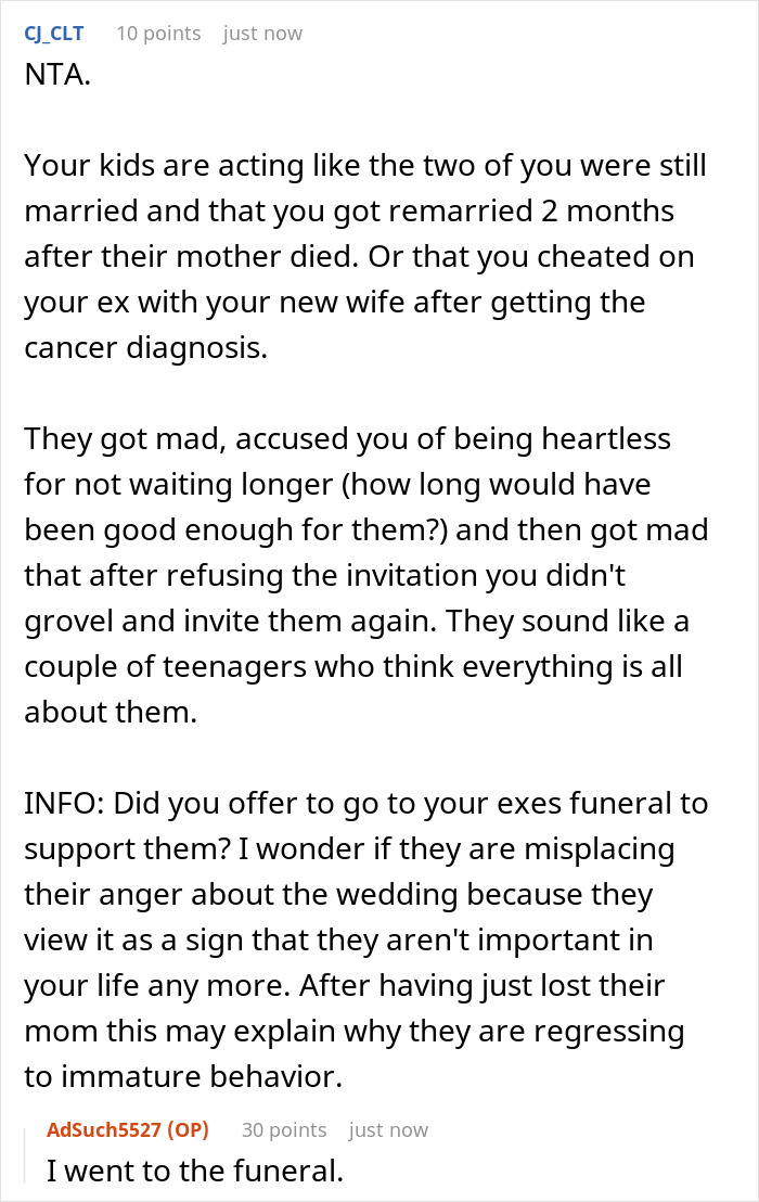 &ldquo;[Am I The Jerk] For Not Asking My Kids To Come To My Wedding After They RSVP&rsquo;d No?&rdquo;