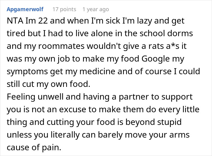 "Am I The Jerk For Putting My Fianc&eacute;'s Food In A Child's Bowl?"