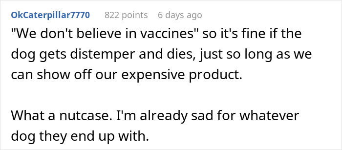 Woman Who Has Tried 5 Puppies Says Every Single One &lsquo;Failed&rsquo;, And People Can See Why After She Posts Her Delusional Requirements