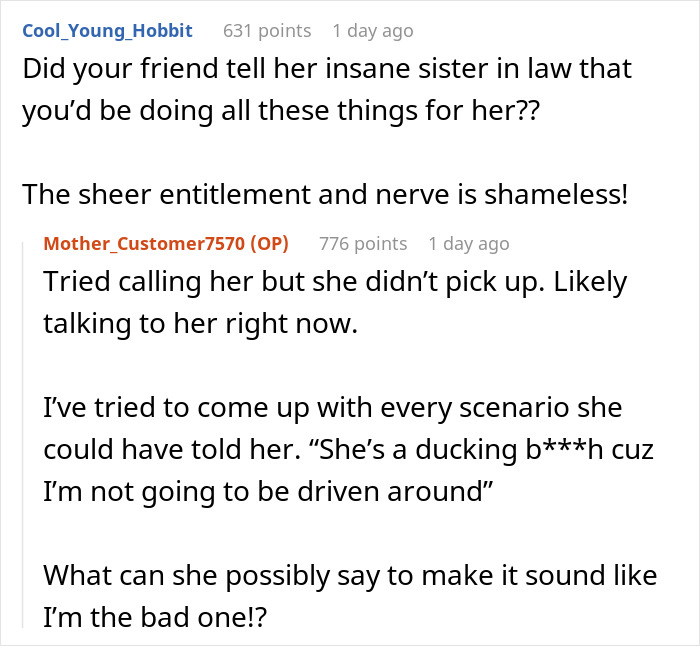 Person Agrees To Accommodate Friend's SIL While She's Getting Her 'Mummy Makeover', Regrets It After One Chat With Her