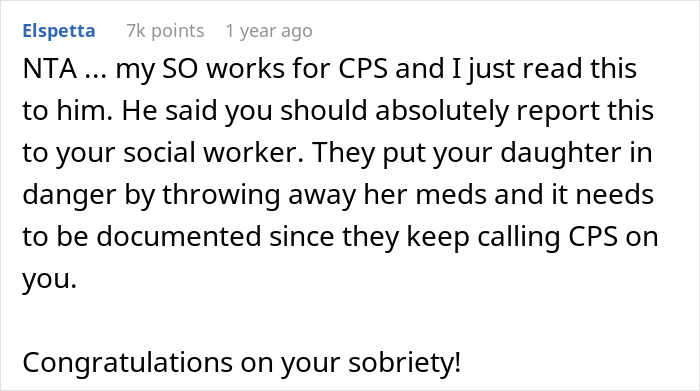 The Internet Backs This Mom Who Banned Her Brother And SIL From Seeing Her Daughter After They Threw Away Her Medicine