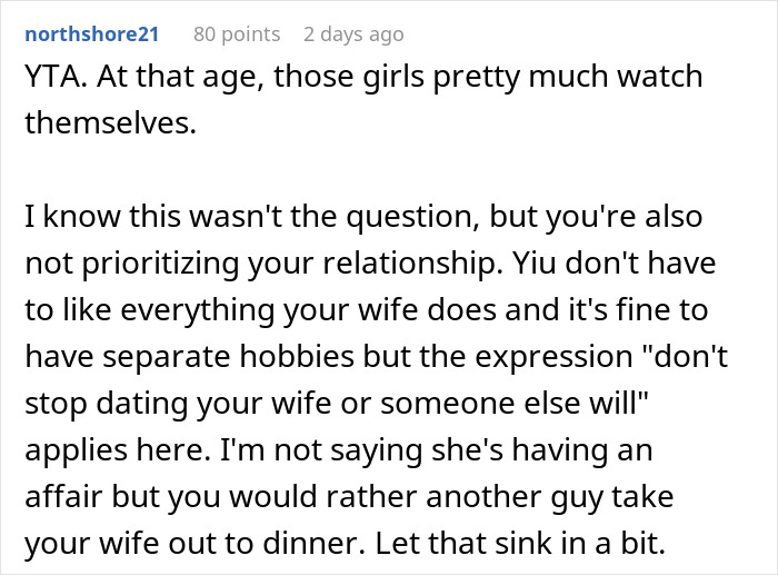 "You're Gonna Lose Her": Dad Expects To Be Paid For Babysitting Daughter While His Wife Hangs Out With Neighbor, The Internet Gives Him A Reality Check "You're Gonna Lose Her": Dad Expects To Be Paid For Babysitting Daughter While His Wife Hangs Out With Neighbor, The Internet Gives Him A Reality Check