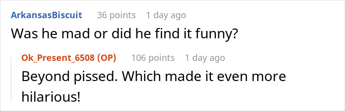 Man Is Fed Up With Coworker Kicking The Bucket He Sits On Out From Under His Butt, Fills It With Nuts And Bolts, Cuts The Bottom Off, And Observes The Chaos