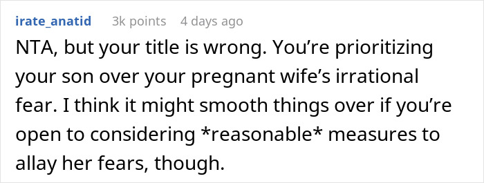 Wife Says Husband Is Prioritizing The Dog Over Her Pregnancy After He Refuses To Get Rid Of It And Break His Son's Heart