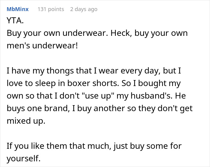 Husband Flips Out At Pregnant Wife For Borrowing His Underwear, Wife Left Confused About What's The Real Reason