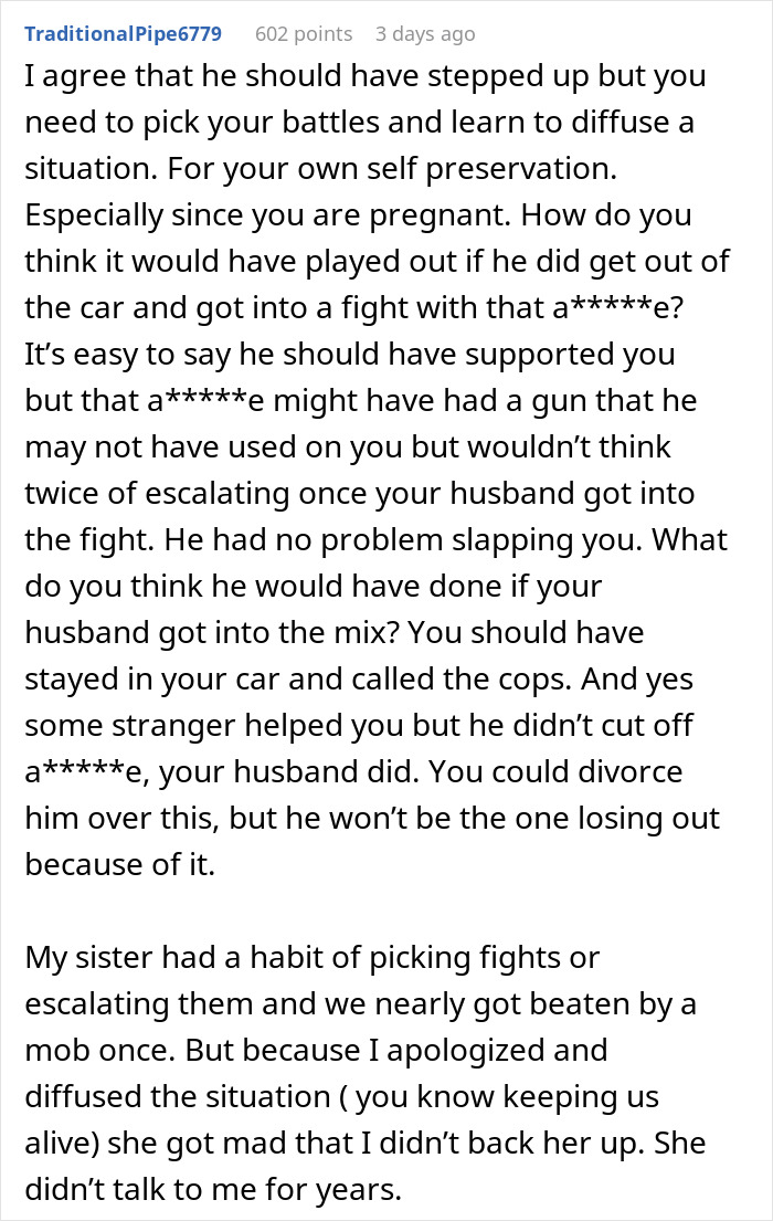 "I Don't Want To Even Look At Him": Woman Shares How Her Husband Failed To Protect Her During A Road Rage Incident "I Don't Want To Even Look At Him": Woman Shares How Her Husband Failed To Protect Her During A Road Rage Incident