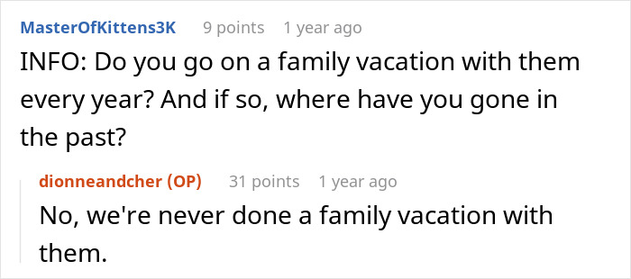 Childless Couple Get Accused Of 'Ruining' A Family Vacation By Not Going, Find Out They Were Expected To Babysit