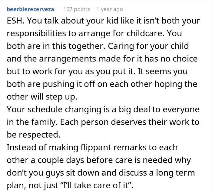 Man Refuses To Hire A Nanny Because His Mom &ldquo;Wouldn&rsquo;t Like It&rdquo;, Jeopardizes Wife&rsquo;s Career Instead