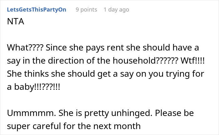 &ldquo;Am I A Jerk For Kicking Out A Very Vocal Childfree Flatmate After My Wife Got Pregnant?&rdquo;